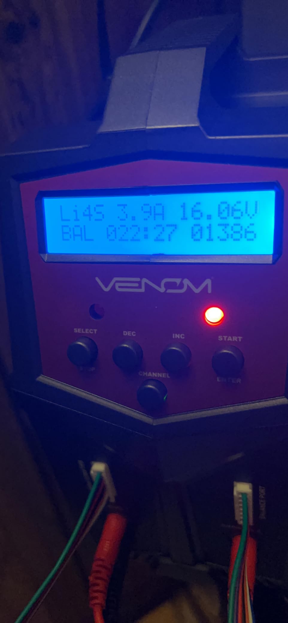 Venom Power Pro Duo LiPo Battery Charger - LCD Screen, Charging Leads - Balance Charger & Discharger for LiPo, LiHV, Li-Ion, Life, NiMH, NiCD, Pb Batteries - Power Supply for 1S- 6S, Drone & RC Cars customer photo 2