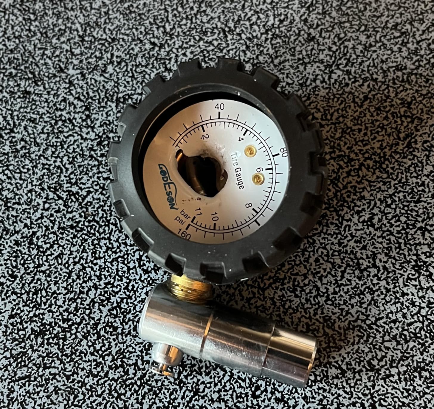 GODESON Presta Valve Bicycle Tire Pressure Gauge 0-160psi and 0-11bar customer photo 1