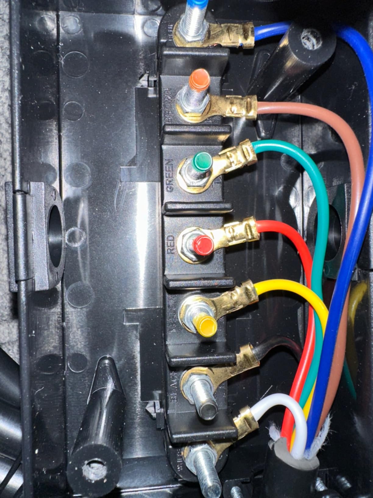 MICTUNING 7-Way Trailer Cord 8FT with Junction Box Heavy Duty, Waterproof customer photo 2