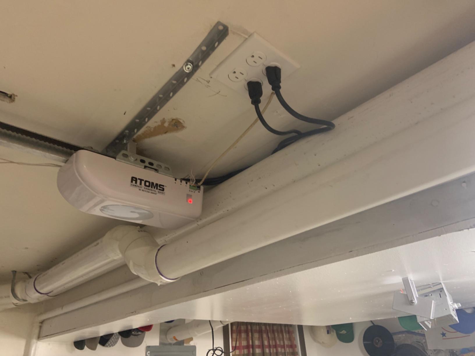 Skylink ATR-1622BK Atoms 1/2 HPF Garage Door Opener with Extremely Quiet Dc Motor, Belt Drive, Built-In Led Light, Skylinknet Enabled, Remote Controls, Keypad Keyless Entry, Deluxe Wall Console customer photo 1