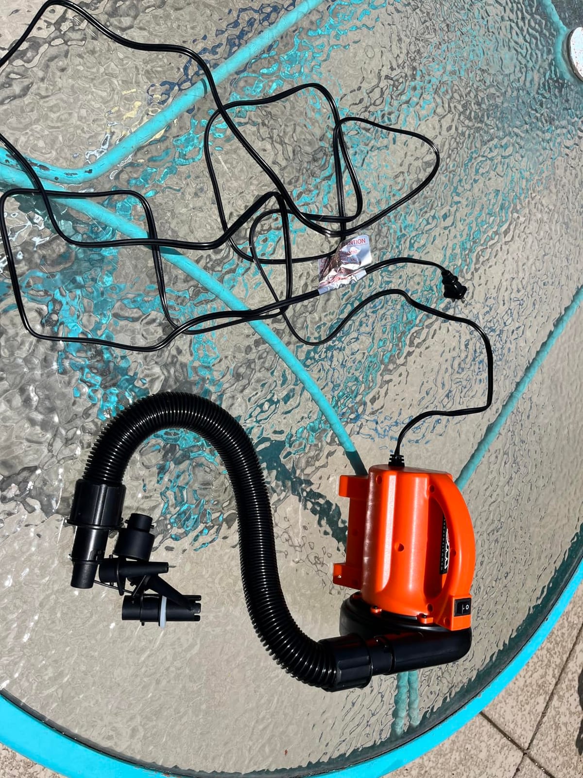 WOW Sports 120V AC Electric Pump - 600 L/min Air Inflator - 5 Adapters customer photo 1