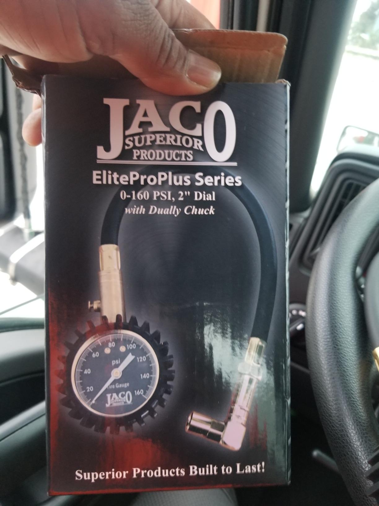JACO EliteProPlus Tire Pressure Gauge with Dually Air Chuck - 160 PSI customer photo 1