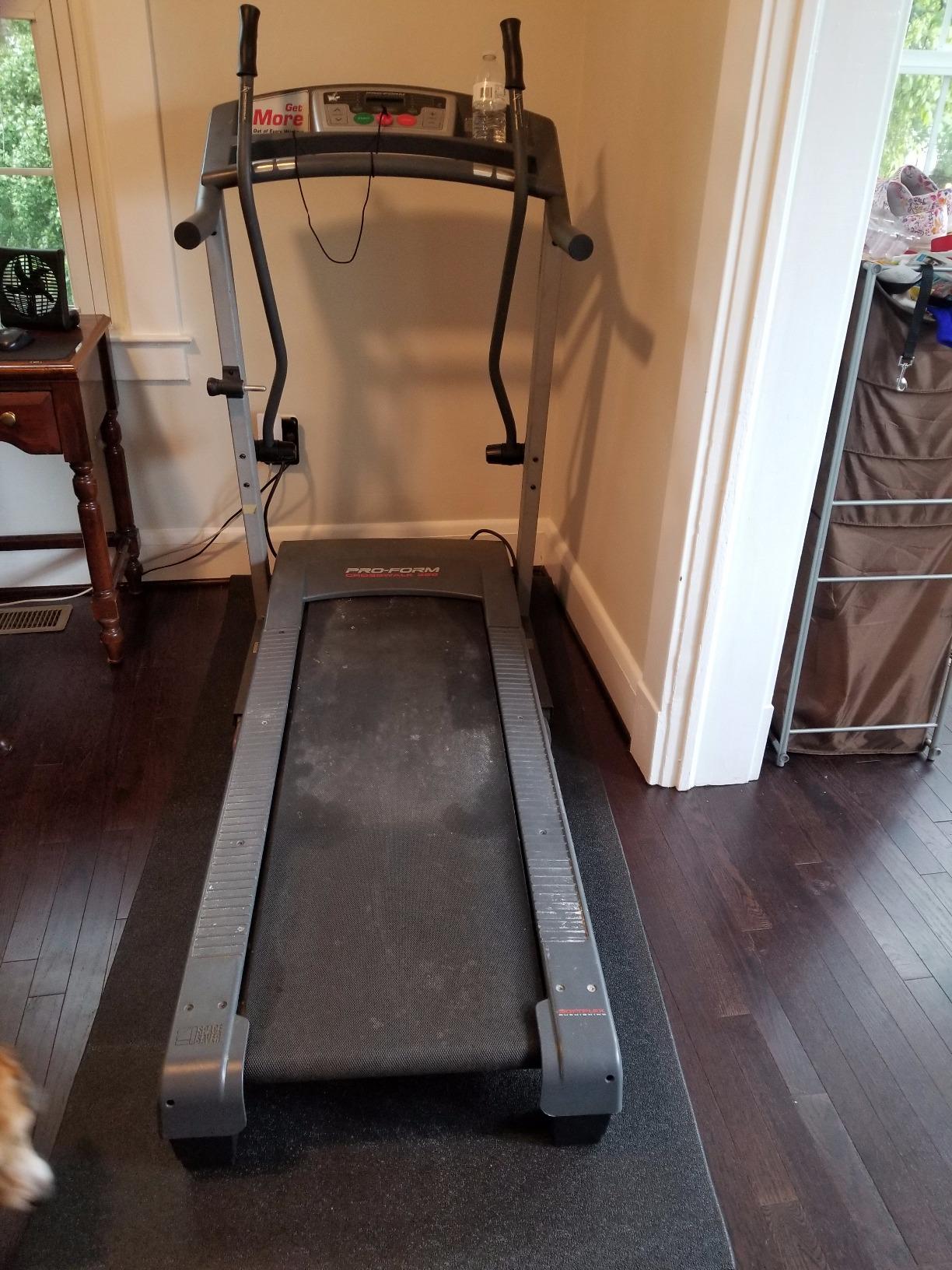 Fitvids High Density Home Gym Treadmill Exercise Bike Equipment Mat, 1/4
