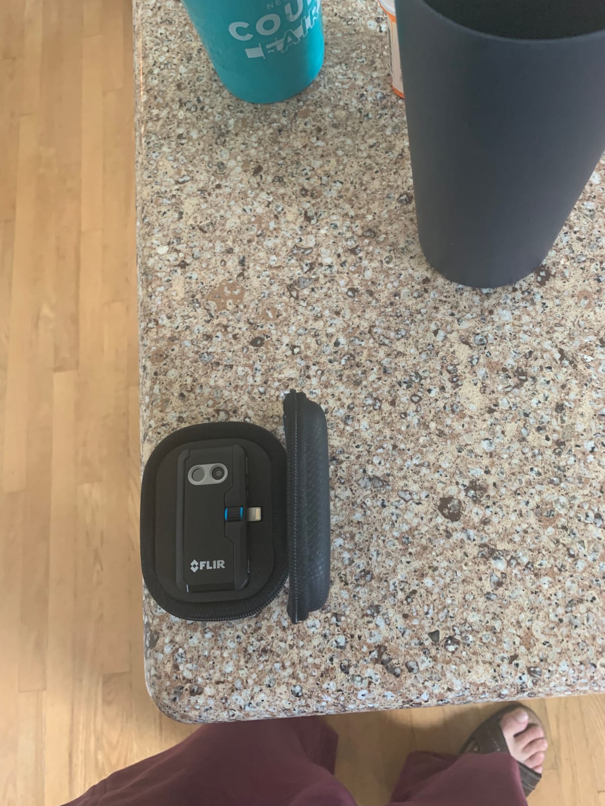 Flir One Pro - Thermal Imaging Camera for iOS Smartphones (iPhone 14 and Older w/Lightning Port), 480x360 Super Resolution (160x120 Native IR) customer photo 1