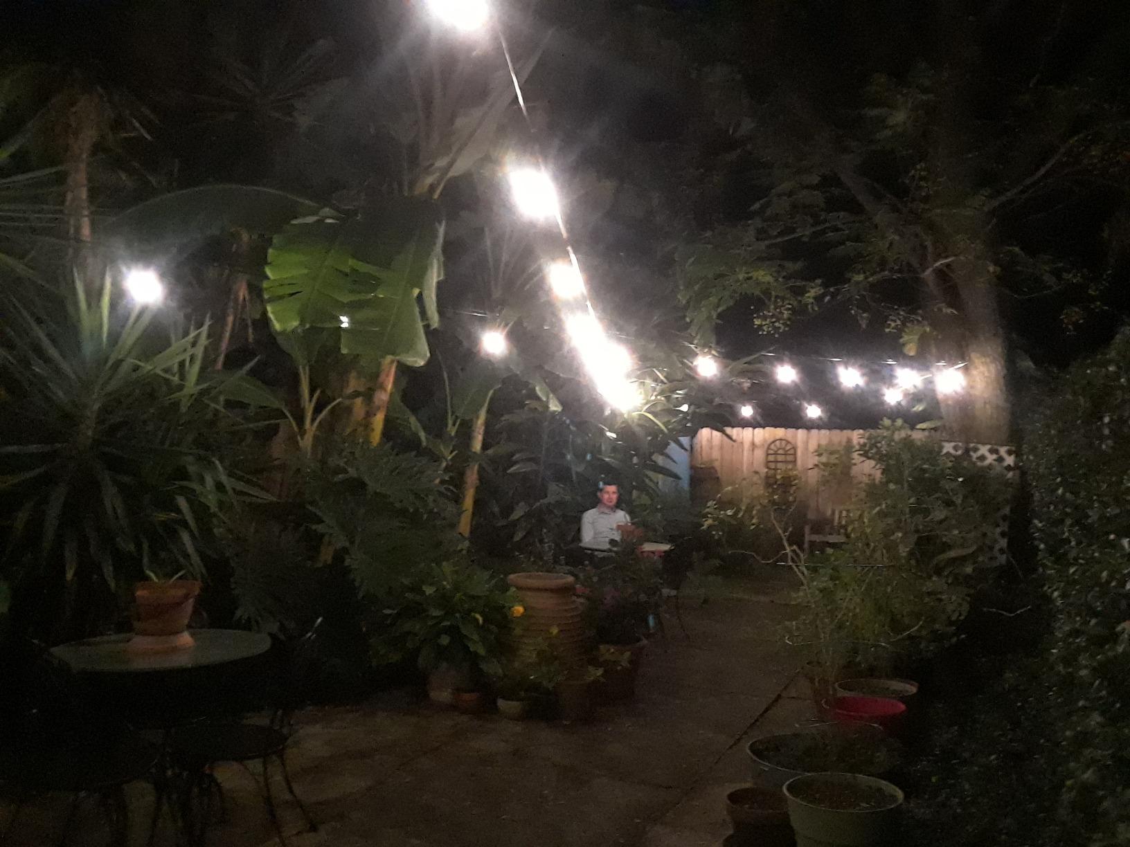Banord Outdoor String Lights, 48FT Waterproof Patio Lights with 2W Bulbs customer photo 1