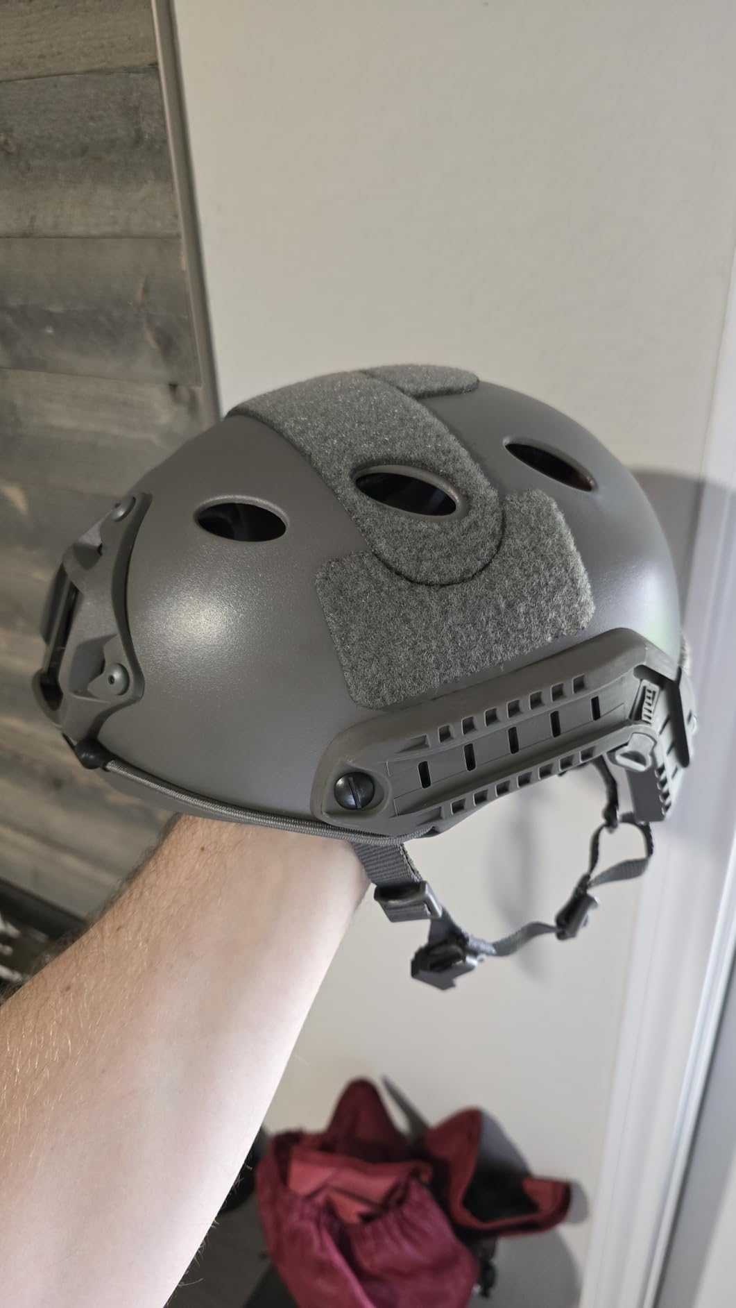 DLP Lightweight Tactical Bump Helmet – ImpaX Extreme High Cut Fast Helmet w/Enhanced Ventilation, OPS Core Style MICH/ACH Military Airsoft Helmet w/NVG Mount & Accessories customer photo 1