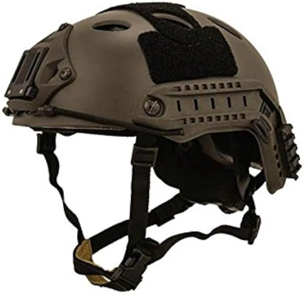 DLP Lightweight Tactical Bump Helmet – ImpaX Extreme High Cut Fast Helmet w/Enhanced Ventilation, OPS Core Style MICH/ACH Military Airsoft Helmet w/NVG Mount & Accessories customer photo 2