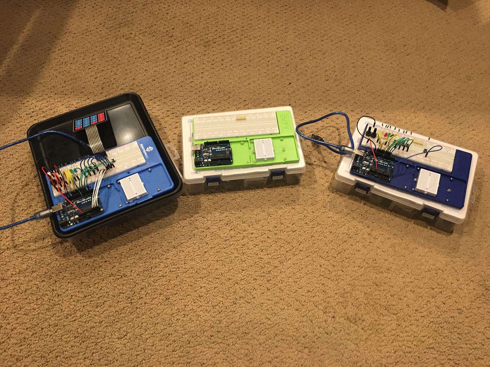 REXQualis Super Starter Kit Based on Arduino UNO R3 with Tutorial and Controller Board customer photo 1