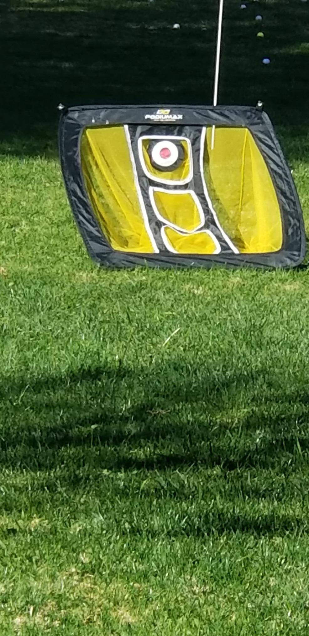 PodiuMax Pop-Up Golf Chipping Net, Improve Swing Accuracy for Backyard customer photo 2
