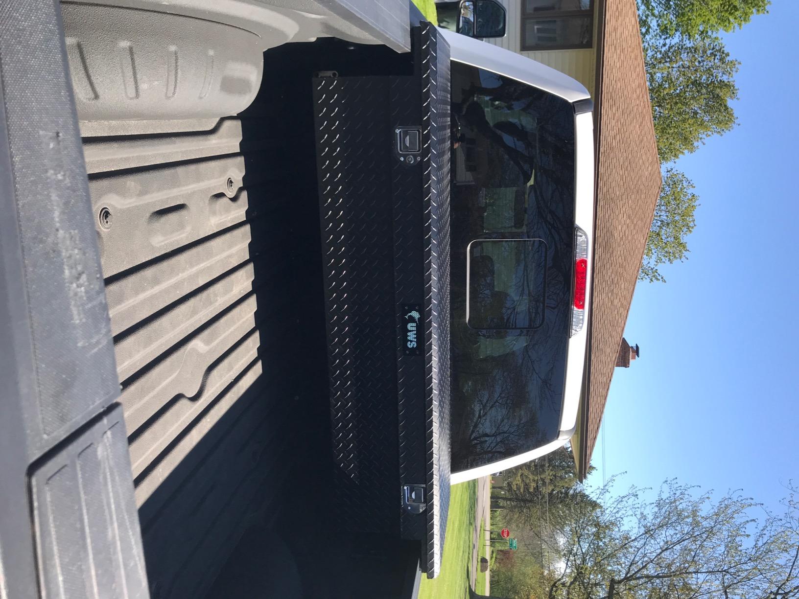 UWS EC10473 69-Inch Matte Black Heavy-Wall Aluminum Truck Tool Box with Low Profile, RigidCore Lid customer photo 2