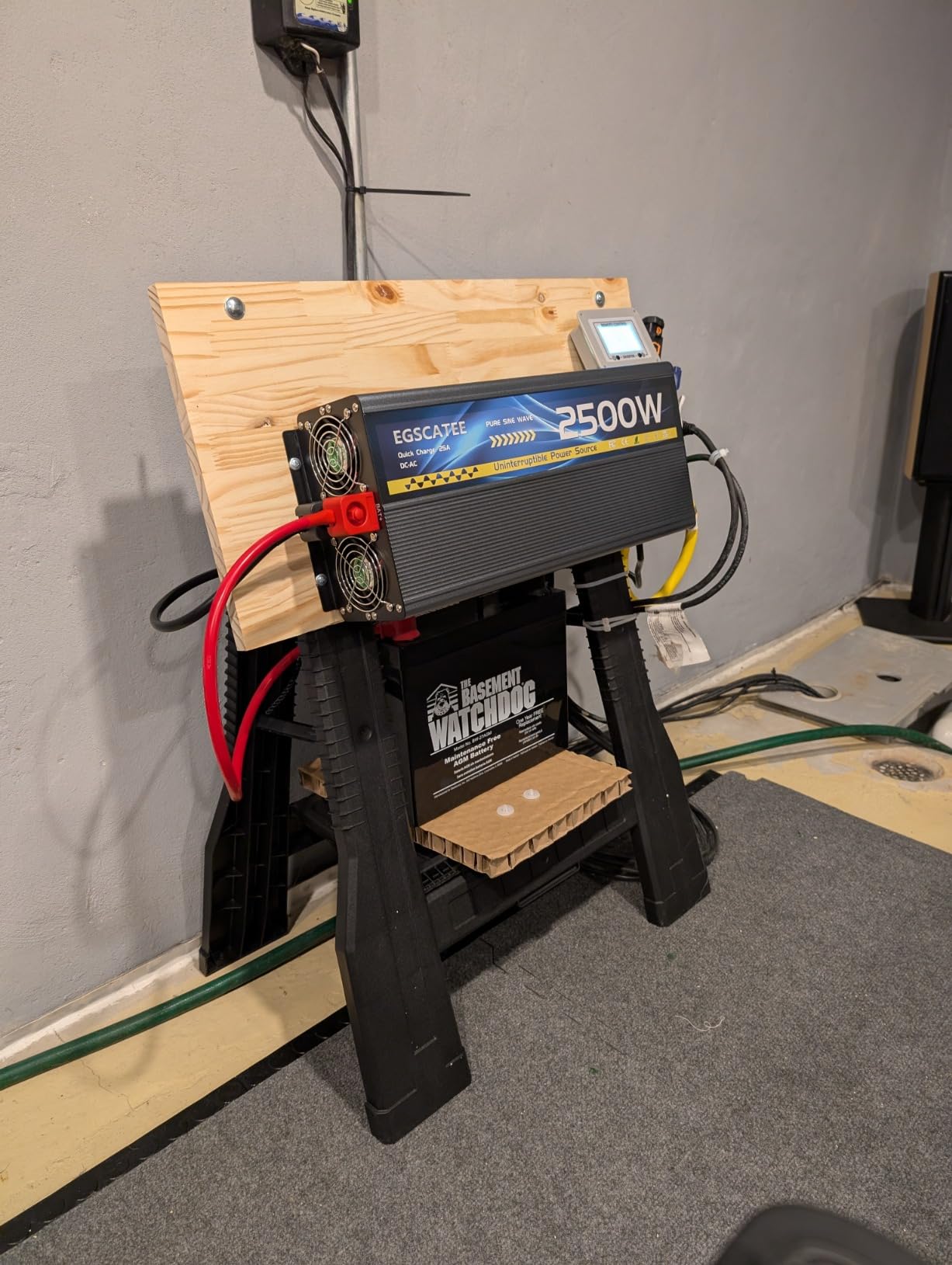 The Basement Watchdog Maintenance Free (AGM) Standby Battery for Backup Sump Pumps (BW-27AGM) customer photo 1