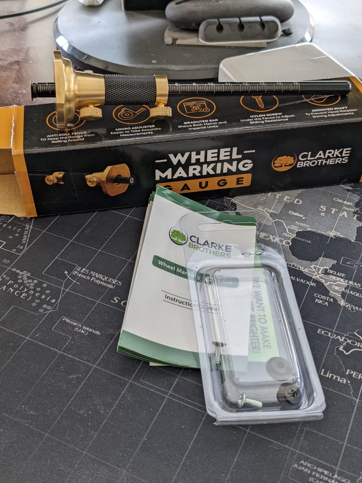 Clarke Brothers Wheel Marking Gauge Kit – 7