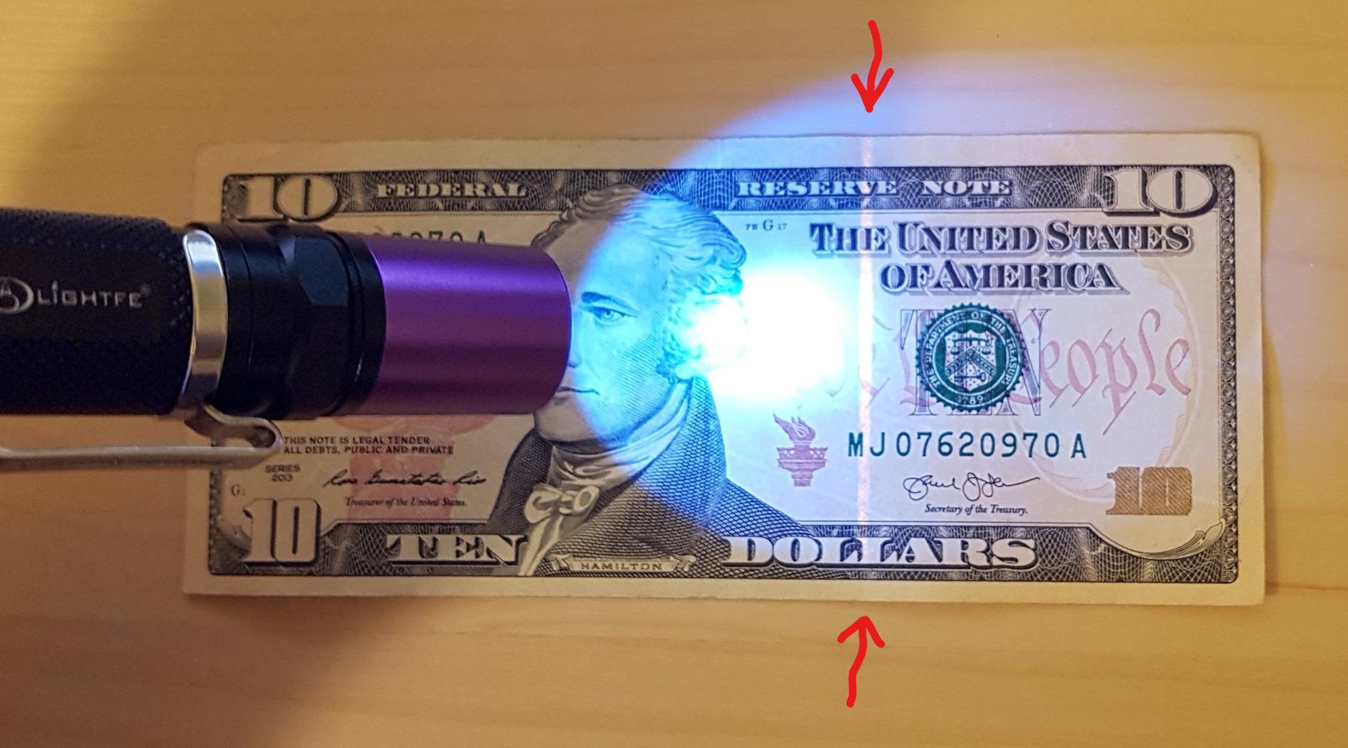 Black Light UV Flashlight 365nm Blacklight UV301D with LG LED Source,Black Filter Lens, Max.3000mW high Power for Resin Glue Curing Light, Rocks and Mineral Glowing,A/C Leak Detector customer photo 1