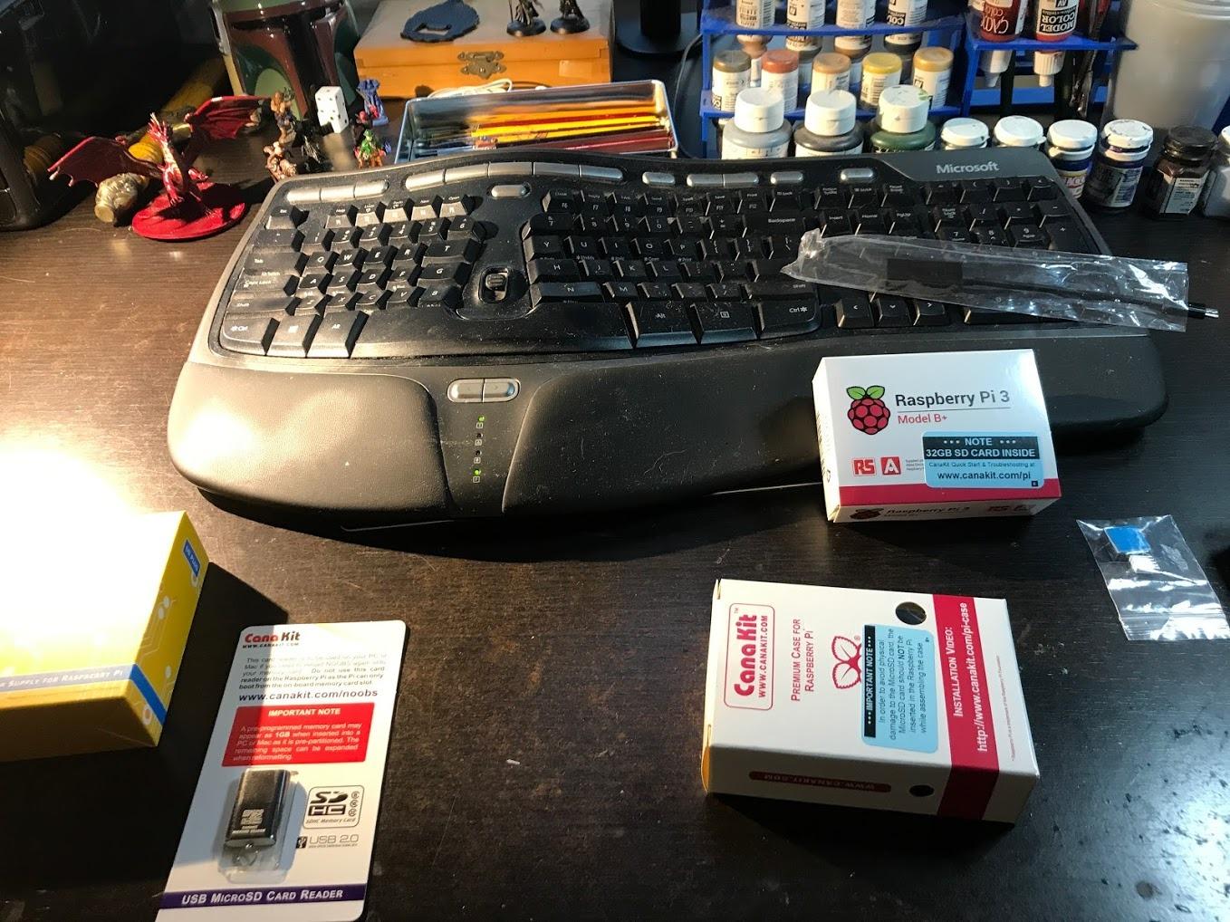 CanaKit Raspberry Pi 3 B+ (B Plus) Starter Kit (32 GB EVO+ Edition, Premium Black Case) customer photo 1