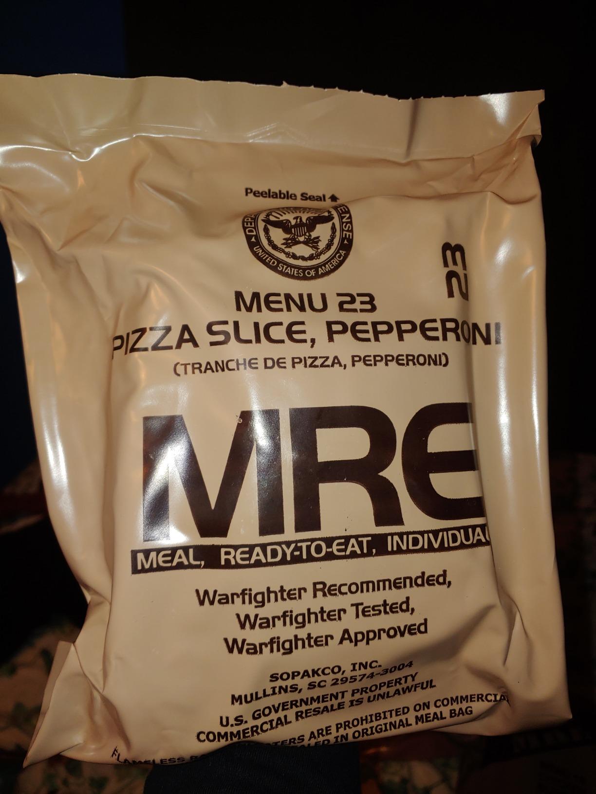 Western Frontier MRE 2020 Inspection Date Case, 24 Meals with 2020 Inspection Date, 2017 Pack Date. Military Surplus Meal Ready to Eat. (A and B Bundle) customer photo 2