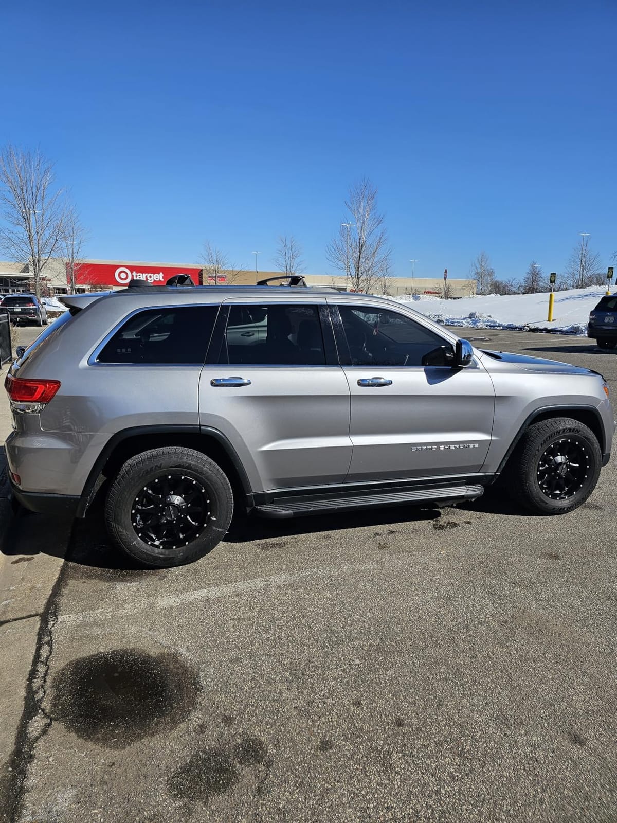 TAC Running Boards Fit 2011-2021 Jeep Grand Cherokee (Include 22 WK & Exclude Limited X/High Altitude/Summit/SRT/SRT8/Trackhawk/Trailhawk/L Model) Value Aluminum SUV Black Nerf Bars Rock Panel 2pcs customer photo 2