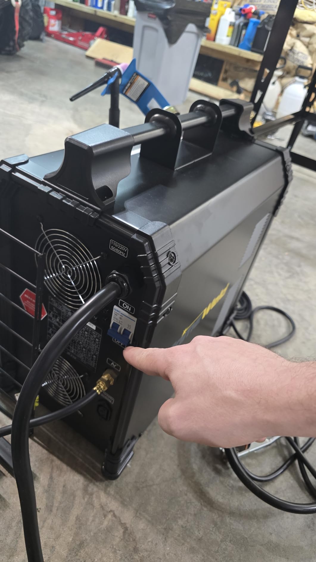 PRIMEWELD TIG225X 225 Amp IGBT AC DC Tig/Stick Welder with Pulse CK17 Flex Torch and Cable customer photo 1