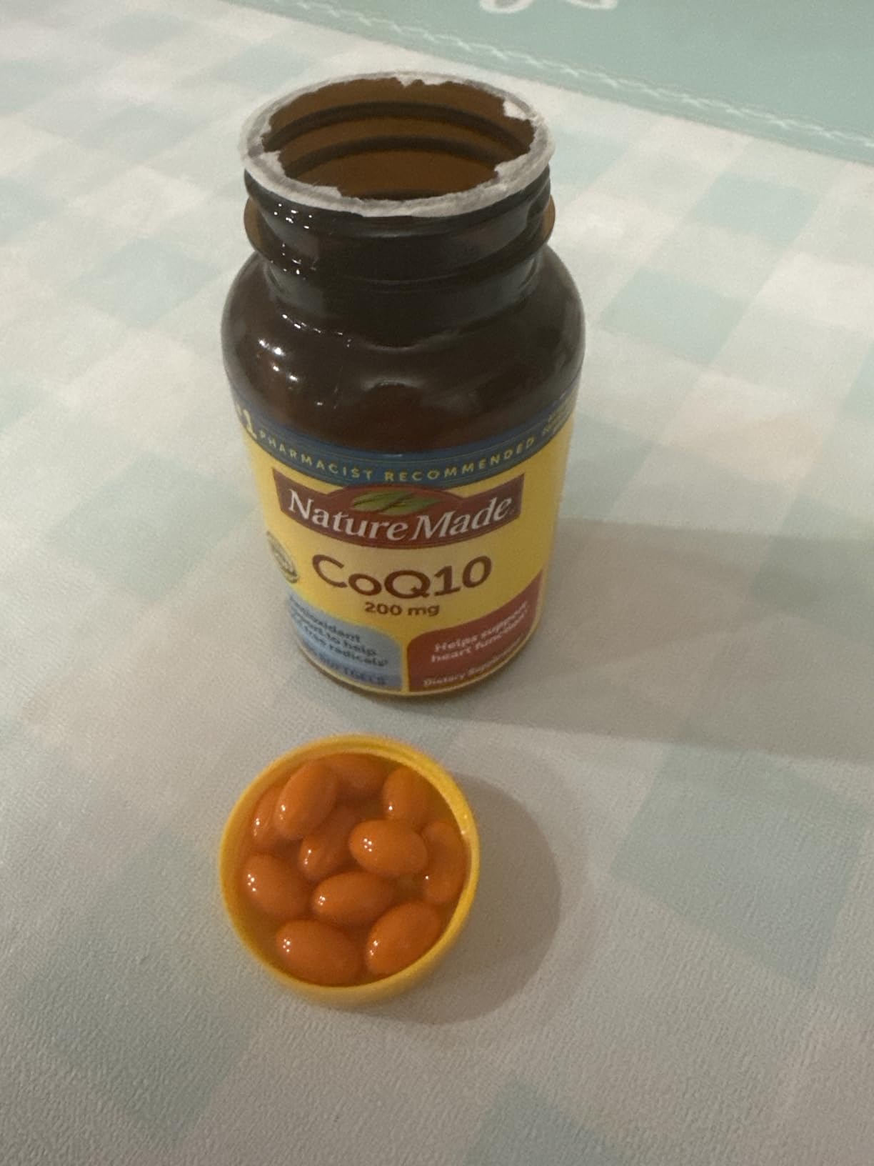 Nature Made CoQ10 200mg Softgels for Heart Health Support, 105 Softgels | Co Q 10 Supplement for Women and Men, Dietary Supplement that Provides Antioxidant Support, 105 Day Supply customer photo 2