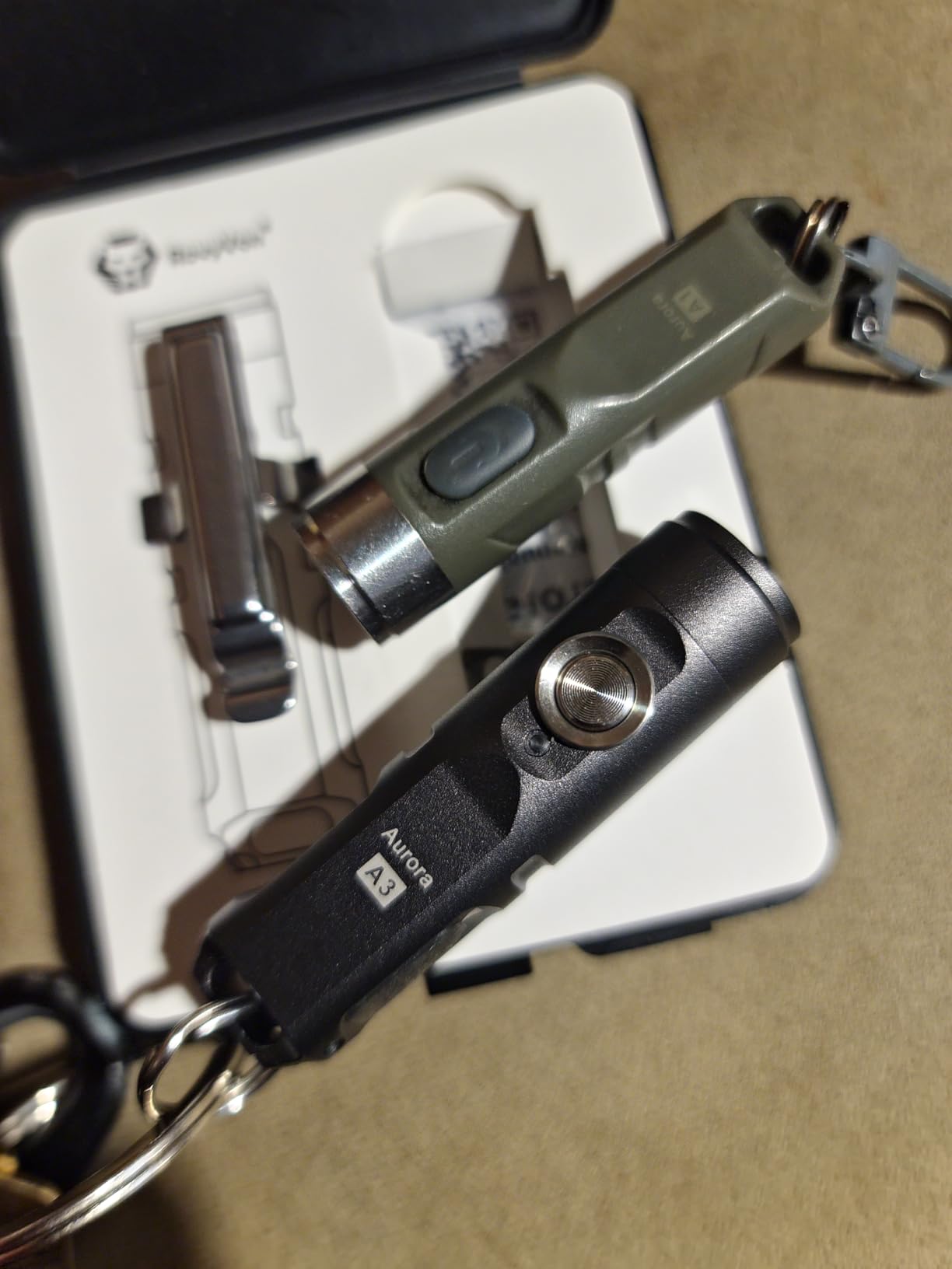 RovyVon A3 Gen 4 Mini Keychain Flashlight Super Bright 650 Lumens | USB C Rechargeable EDC Flashlight, 5 Brightness Levels, Compact and Portable Small Light for Daily Carry, Camping, Emergency customer photo 1