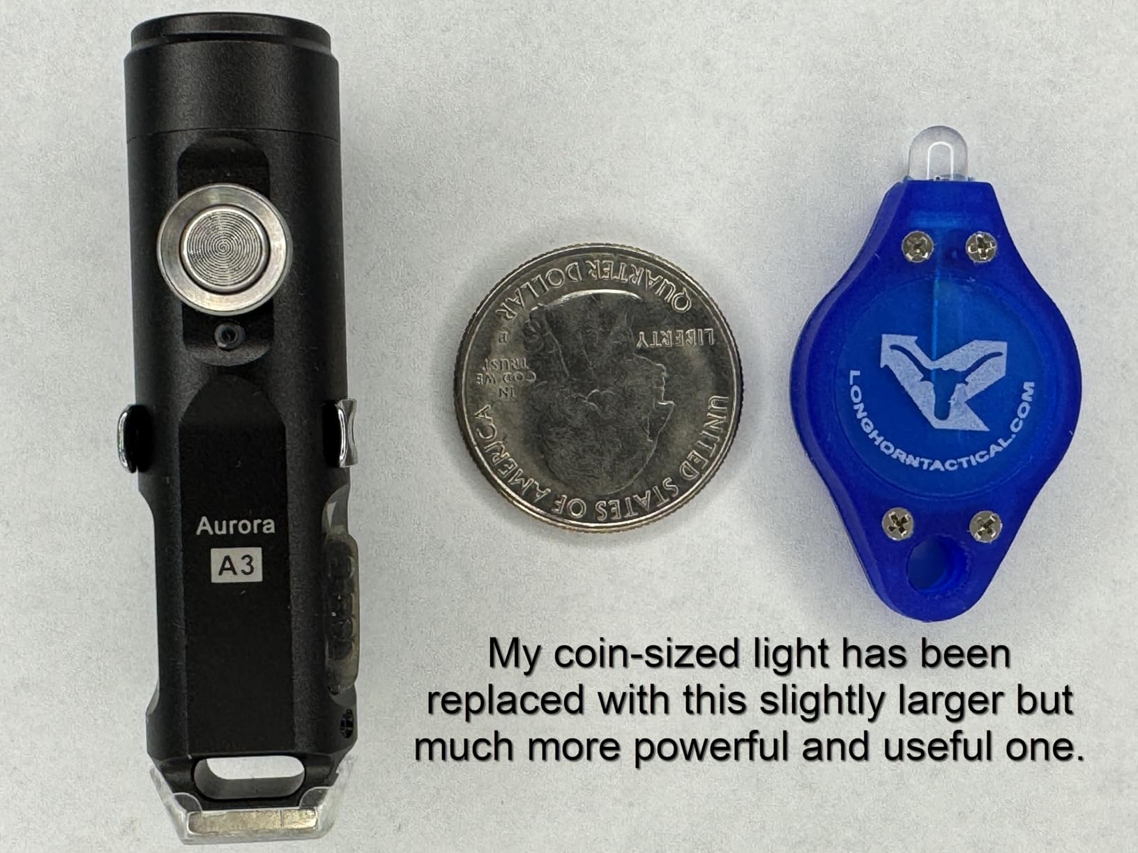 RovyVon A3 Gen 4 Mini Keychain Flashlight Super Bright 650 Lumens | USB C Rechargeable EDC Flashlight, 5 Brightness Levels, Compact and Portable Small Light for Daily Carry, Camping, Emergency customer photo 2