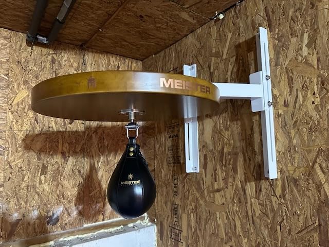 Meister SpeedKills Leather Speed Bag with Lightweight Latex Bladder | Hand-stitched and gyro-balanced for true rebounds, 100% genuine cowhide leather customer photo 2