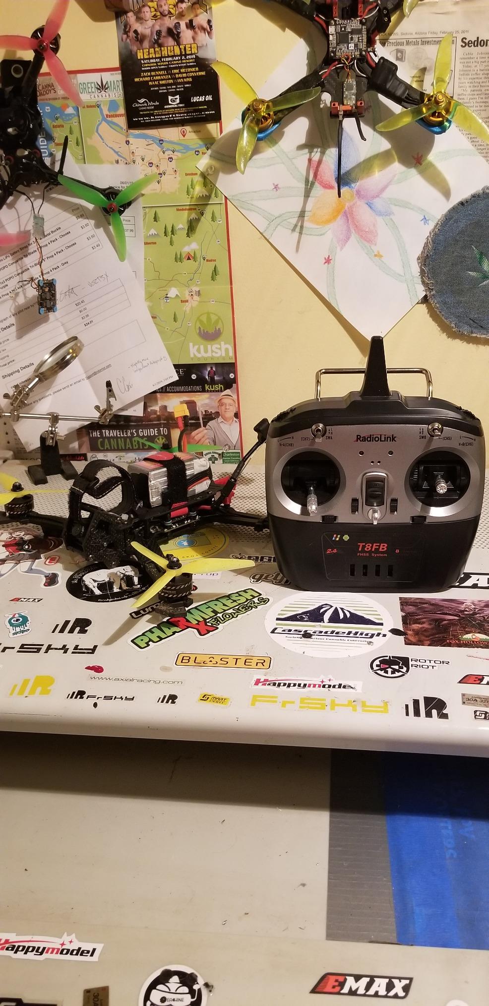 Radiolink T8FB 8 Channels 2.4GHz RC Remote Transmitter and R8EF Receiver | APP Setup 8CH Radio Controller Long Range for RC Airplane Aircraft Boat Car and More (Mode 2) customer photo 1