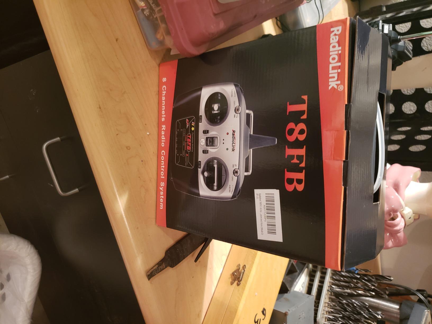 Radiolink T8FB 8 Channels 2.4GHz RC Remote Transmitter and R8EF Receiver | APP Setup 8CH Radio Controller Long Range for RC Airplane Aircraft Boat Car and More (Mode 2) customer photo 2