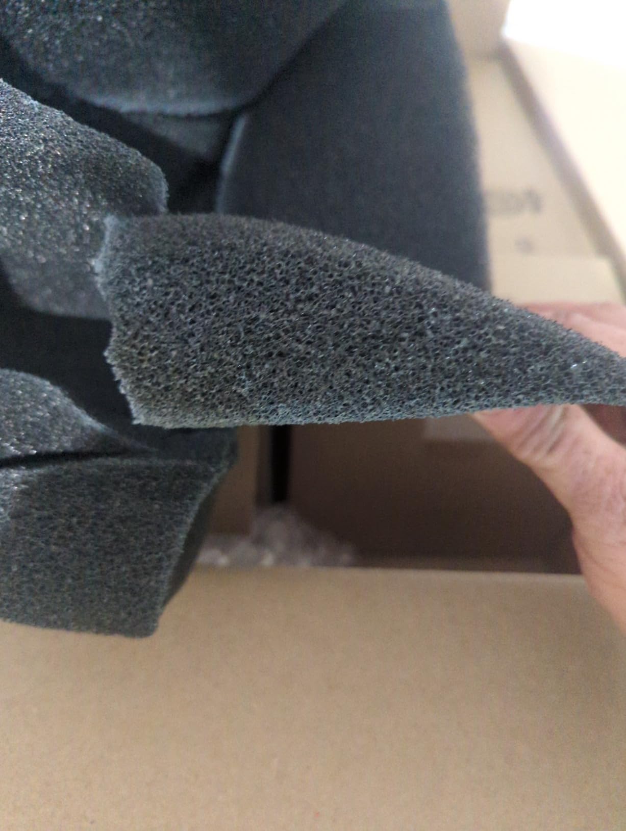 Original Gutter Guard - 4-Inch K Style Foam Gutter Filter Insert with Year Round Leaf Protection & Easy DIY Installation - GSK432-2 customer photo 2