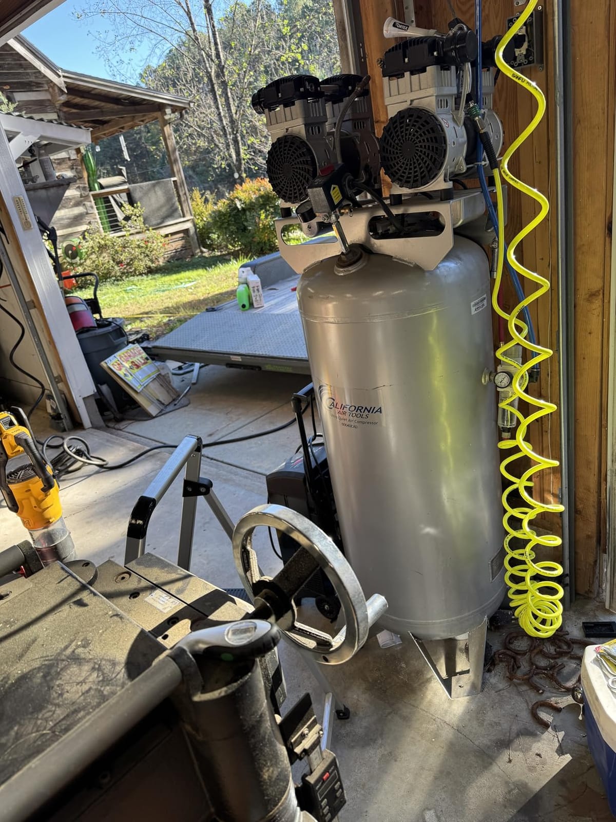 California Air Tools CAT-60040CAD 4.0 HP Ultra Quiet and Oil-Free Air Compressor, 60 Gallon Steel Tank, 75 dBA Noise Level customer photo 1