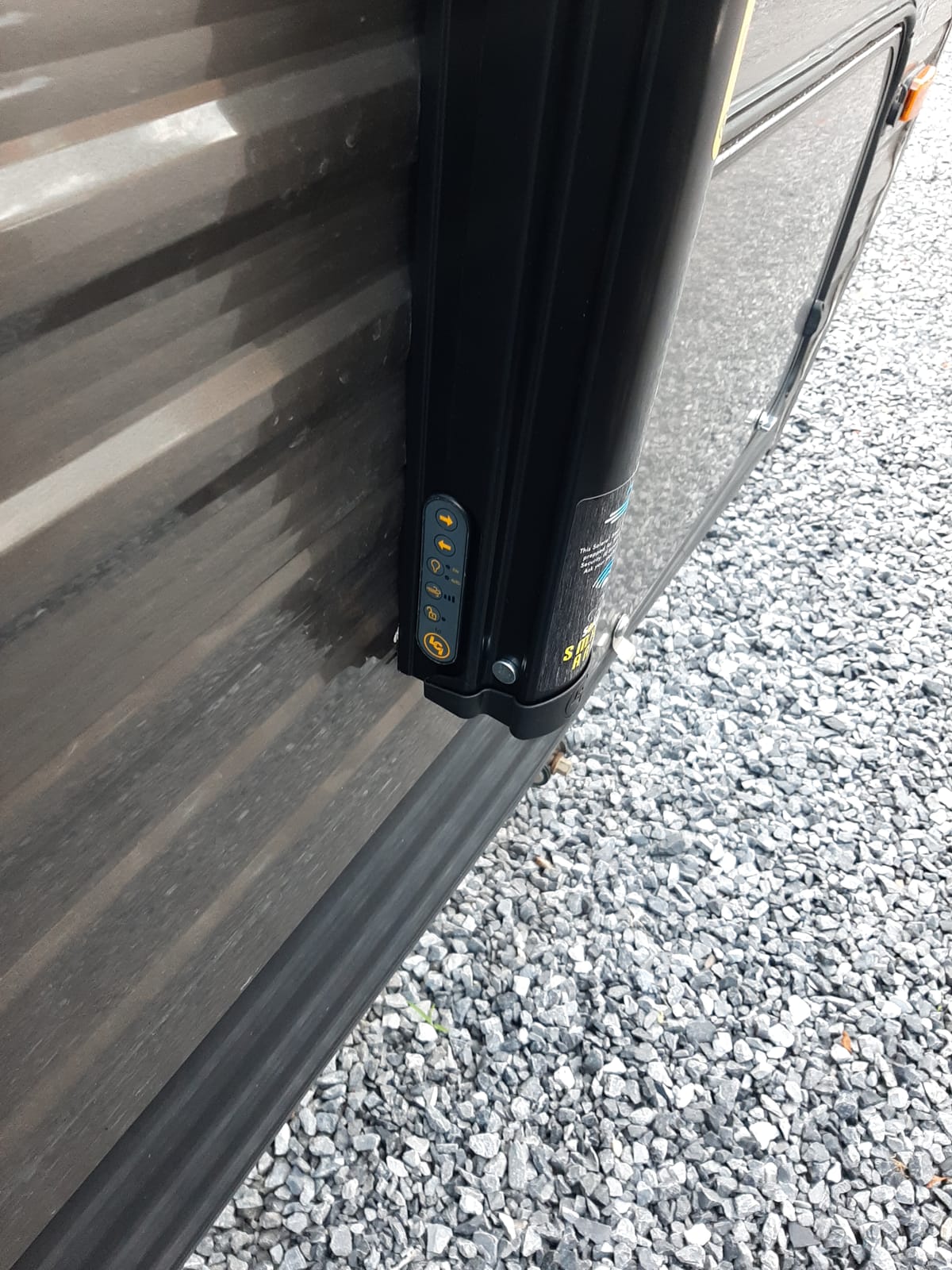 Solera 12V Smart Arm Awning Hardware Kit for 5th Wheel RVs and Travel Trailers - Standard - White customer photo 1