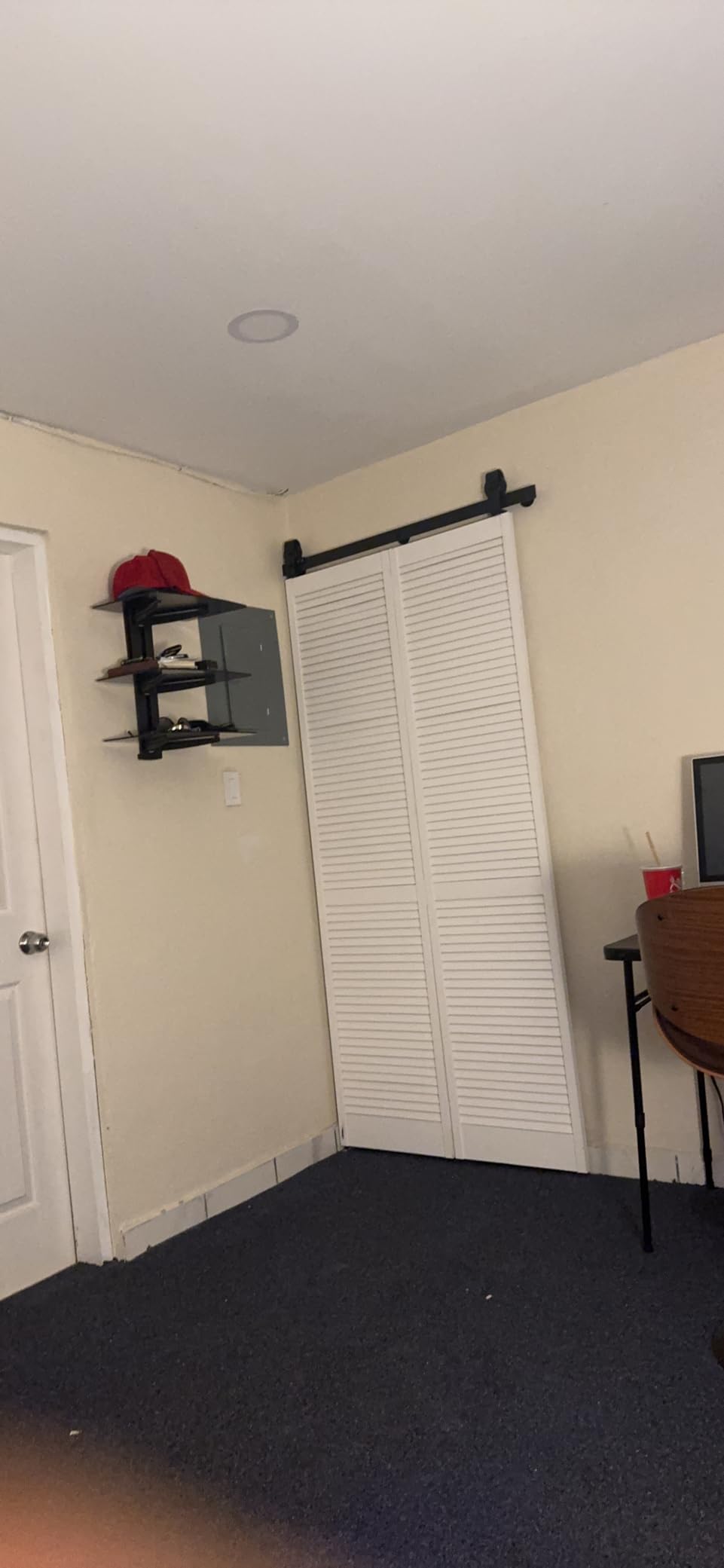Kimberly Bay Closet Door, Bi-fold, Traditional Louver-Louver White (80x30) customer photo 1