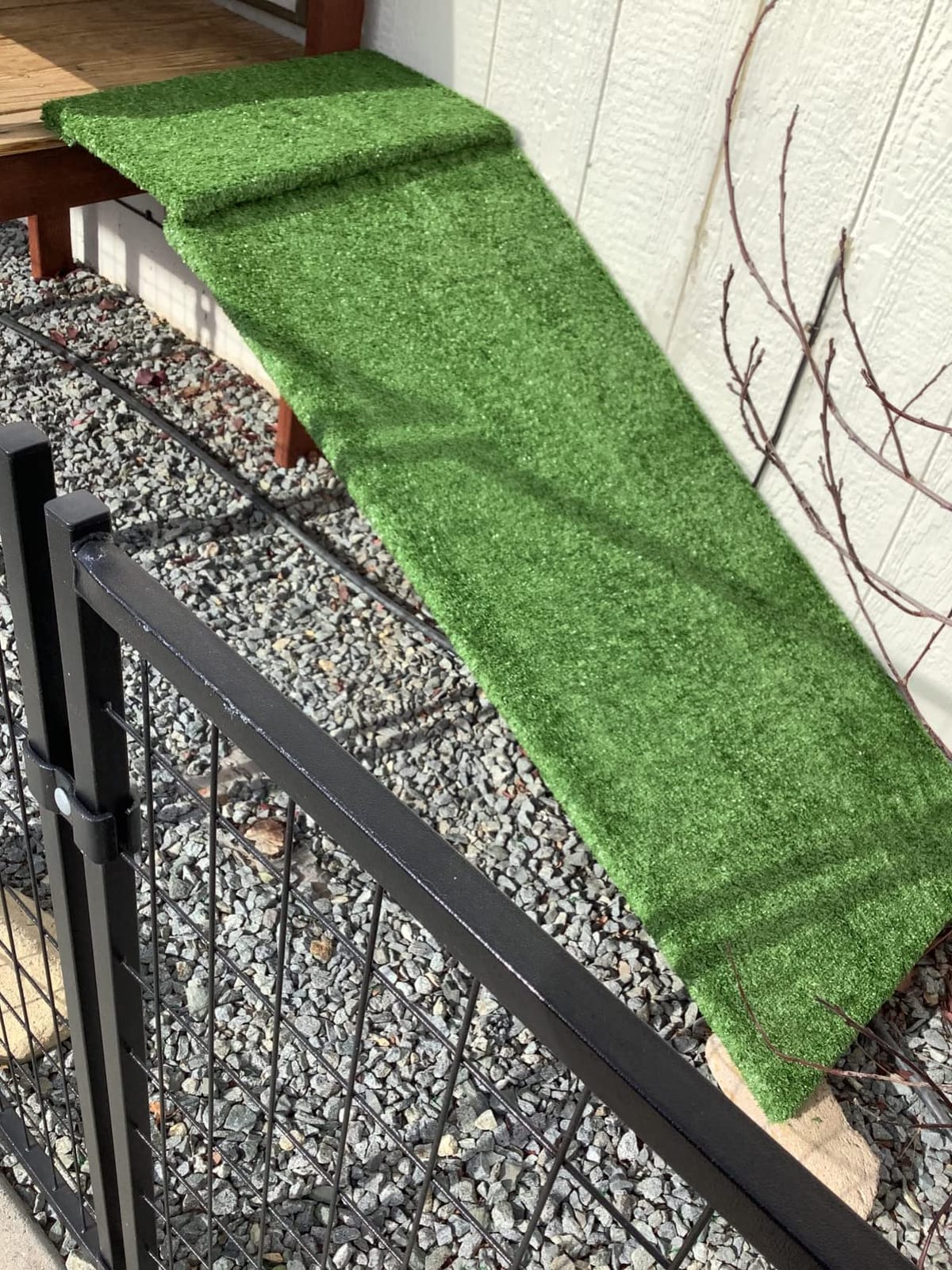 Goasis Lawn Artificial Grass Turf Lawn - 7FTX12FT(84 Square FT) Indoor Outdoor Garden Lawn Landscape Synthetic Grass Mat customer photo 2