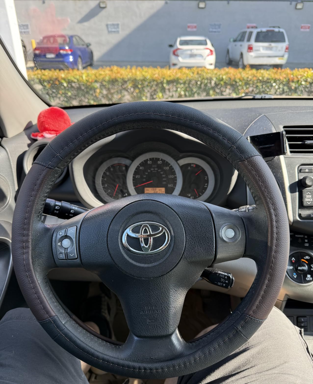 SEG Direct Breathable Car Steering Wheel Cover Large Size 15.5-16 inch customer photo 1