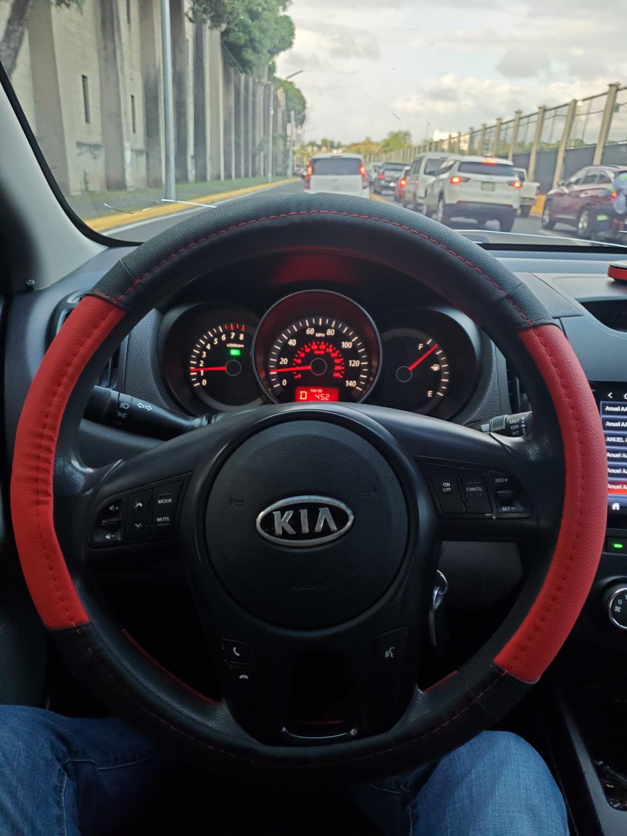 SEG Direct Breathable Car Steering Wheel Cover Large Size 15.5-16 inch customer photo 2