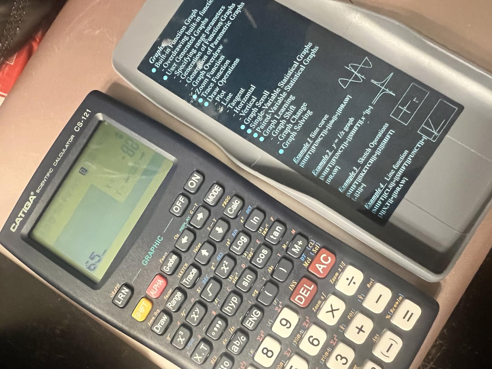 CATIGA Scientific Calculators with Graphic Functions, CS-121 customer photo 1