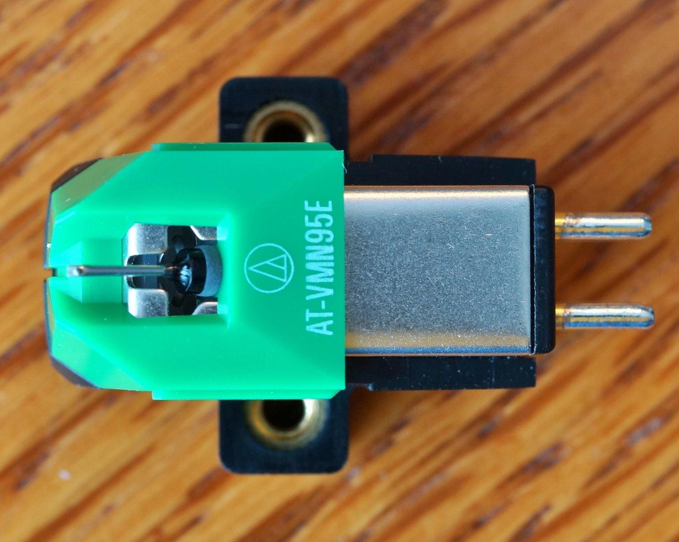 Audio-Technica AT-VM95E Dual Moving Magnet Turntable Cartridge Green customer photo 1