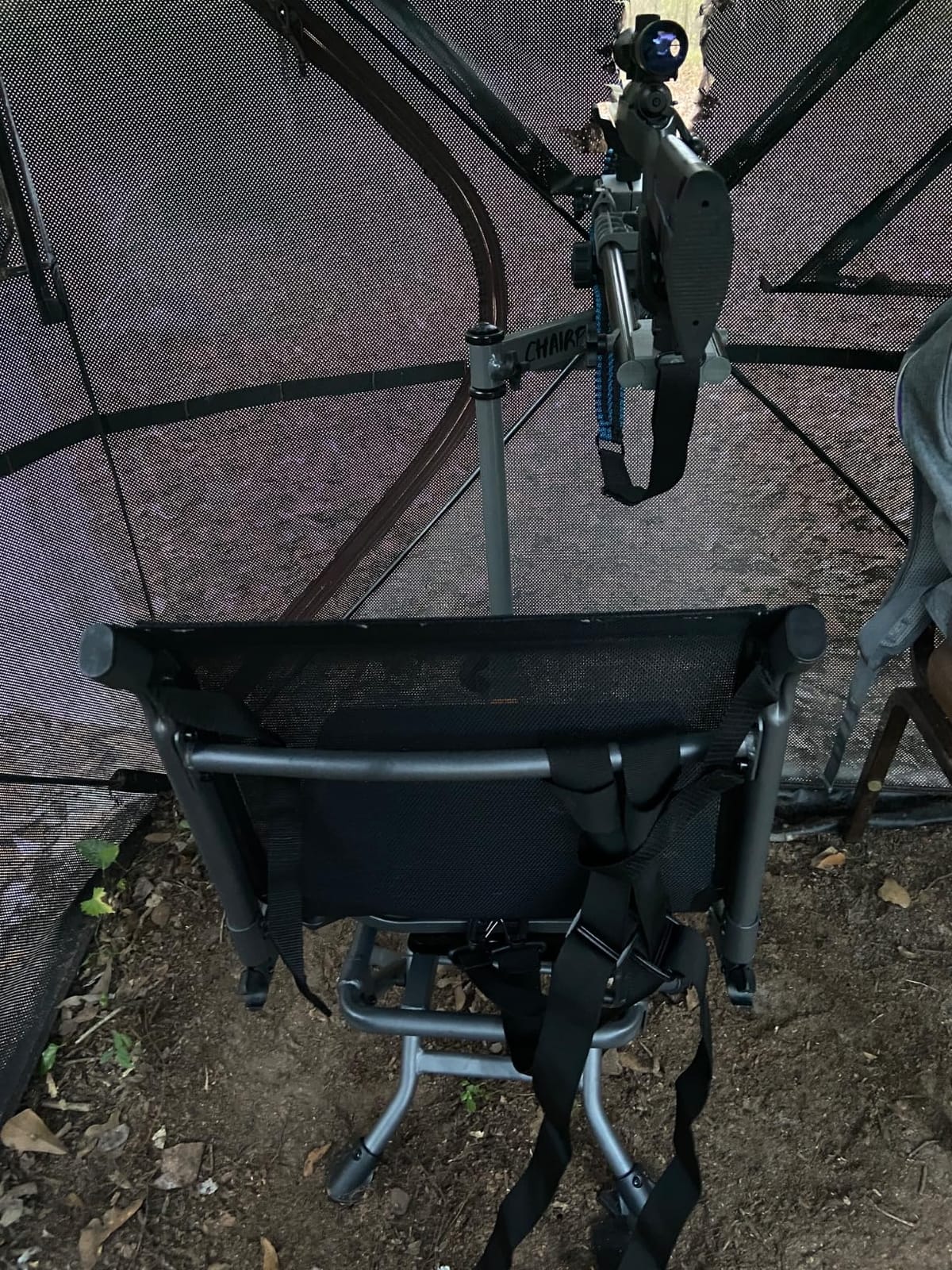 BOG ChairPod Hunting Rest with Maximum Shooting Stability, Tension Knobs, Tilting Frame, Adjustable Height, Swivel Chair, Hands-Free Use, and Comfortable Design for Hunting, Shooting, and Outdoors customer photo 1
