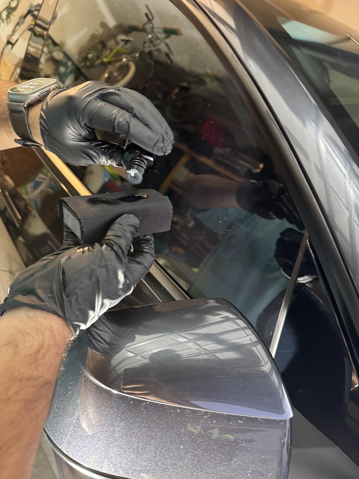 Nano Bond Ceramic Coating for Cars - 9H PRO 80% SiO2 Formula - 30ML Kit customer photo 1