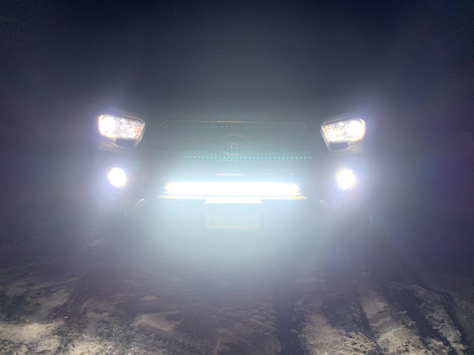 4WDKING 20 Inch LED Light Bar Dual Row Offroad Lights for Truck Car ATV customer photo 2