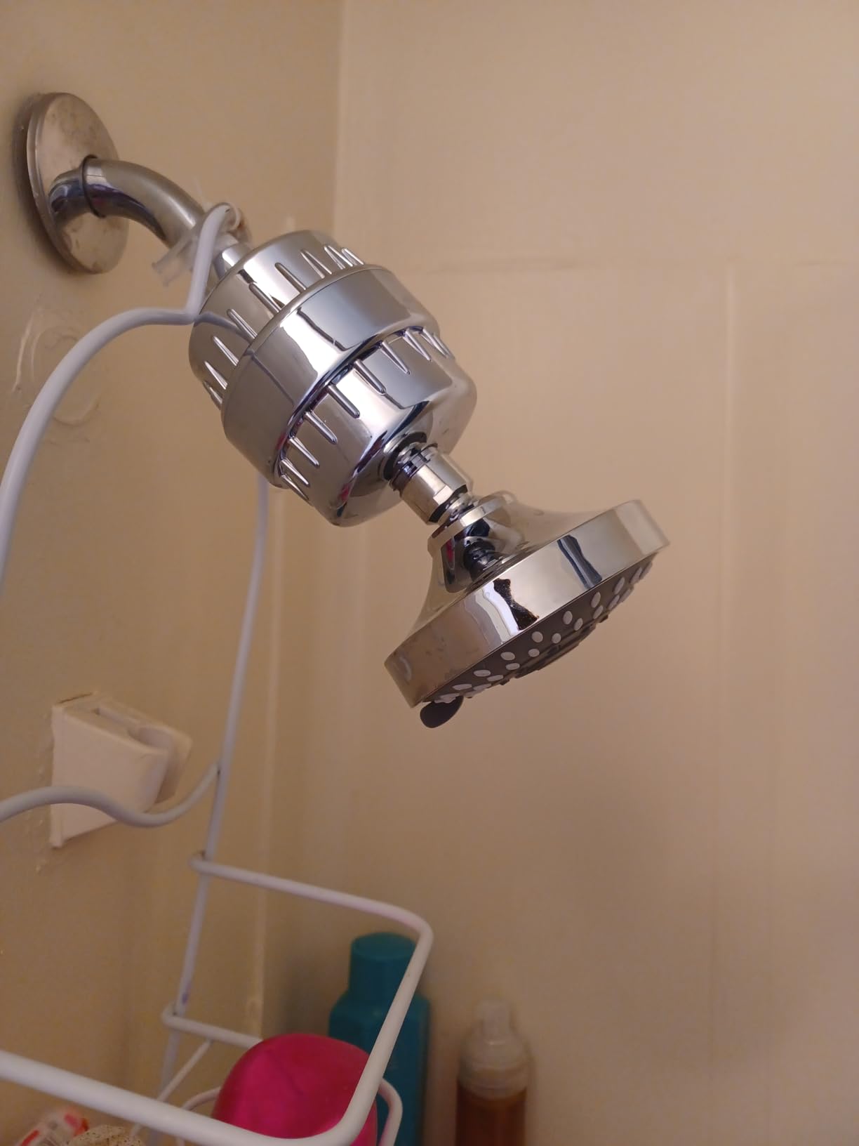 FEELSO Shower Head with Shower Filter, Filtered Shower Head for Hard Water customer photo 2