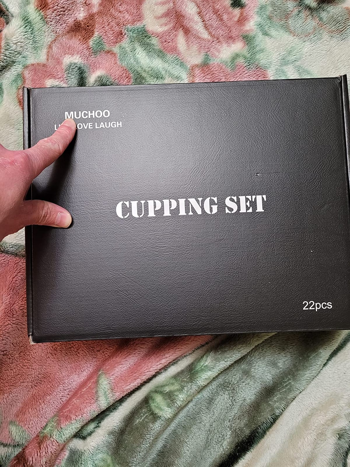 MUCHOO Cupping Set Professional Chinese Acupoint Cupping Therapy Sets Portable, Suction Hijama Cupping Set with Vacuum Magnetic Pump Cellulite Cupping Massage Kit 22-Cup customer photo 1