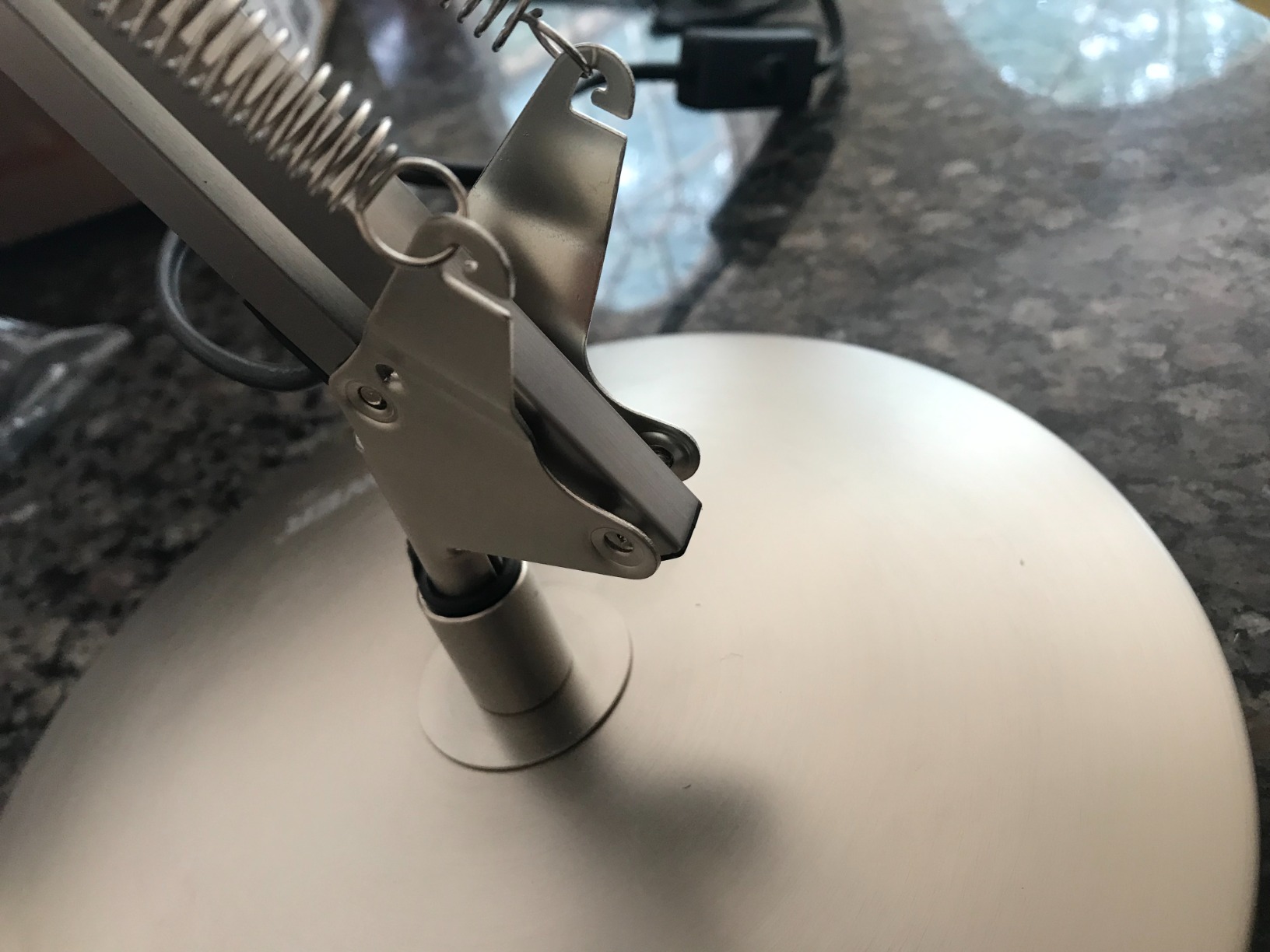 LEPOWER Metal Adjustable Desk Lamp with Clamp, Swing Arm for Home Office customer photo 2