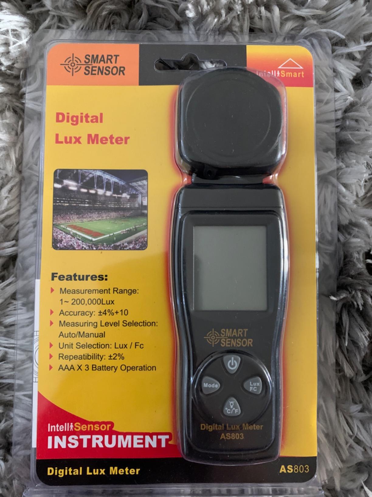 Lux Light Meter for Photography Grow Plants Led Photometer Lighting Intensity Brightness Measurement Pocket Digital Photo Illuminance Sensor customer photo 2