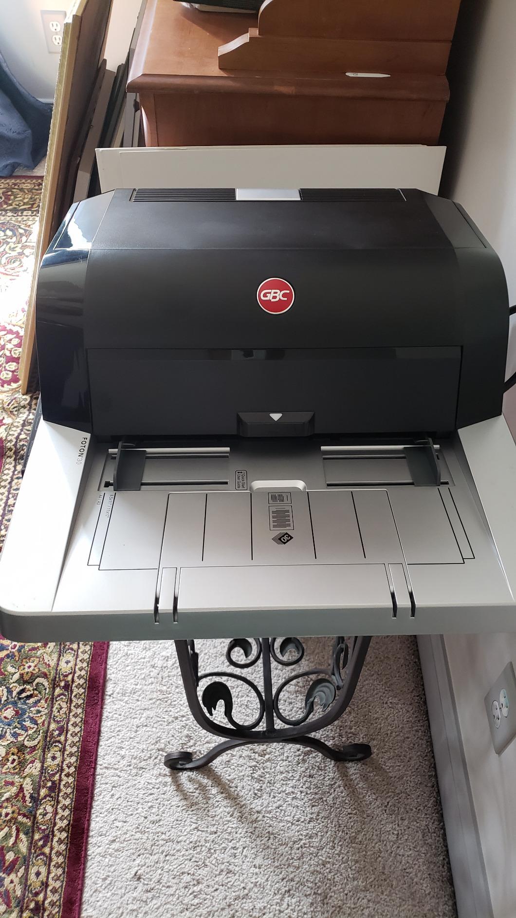 GBC Foton 30 Automated Pouch-Free Laminator, 9.6