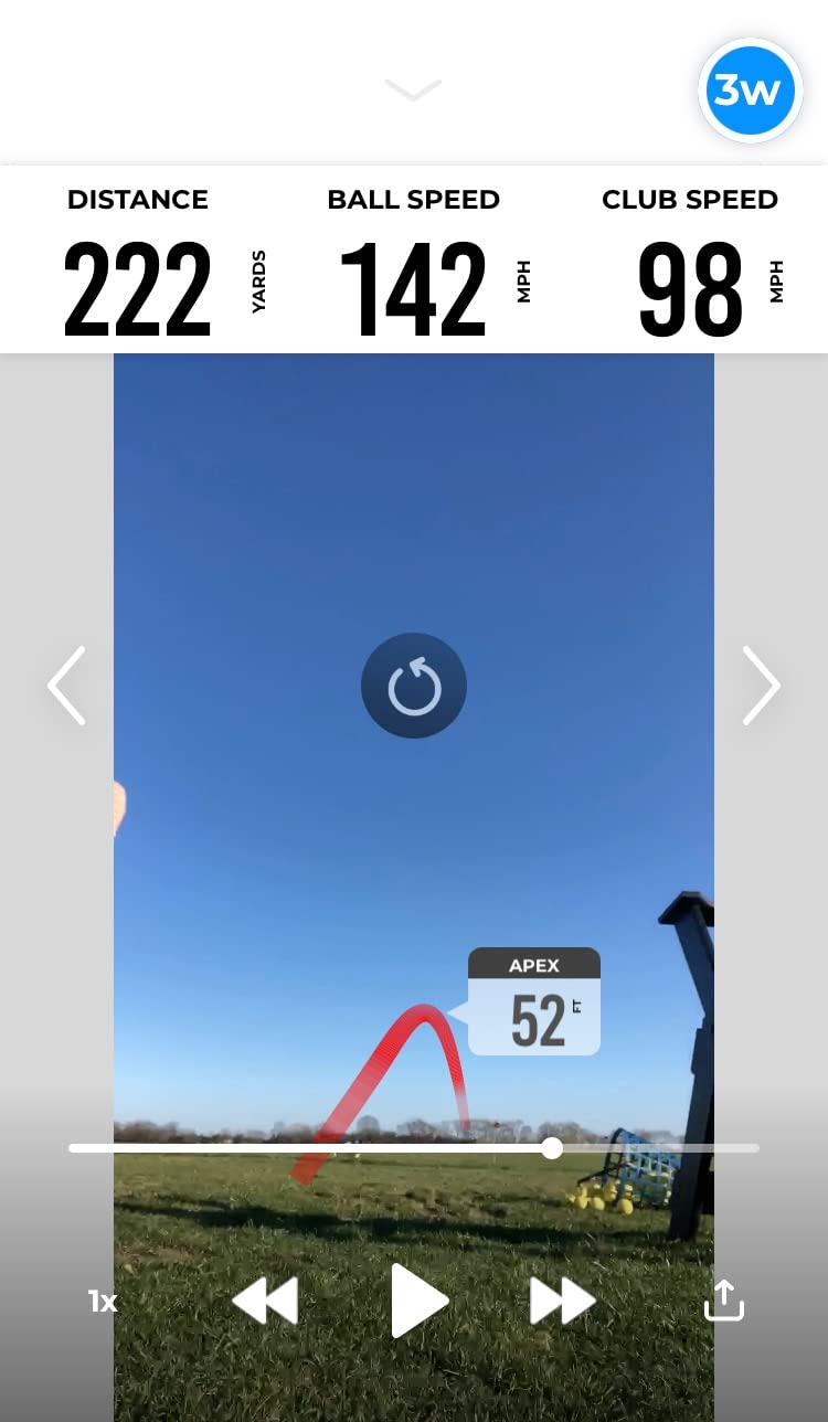 Rapsodo Mobile Launch Monitor Golf Simulator | MLM iPhone & iPad Only customer photo 2