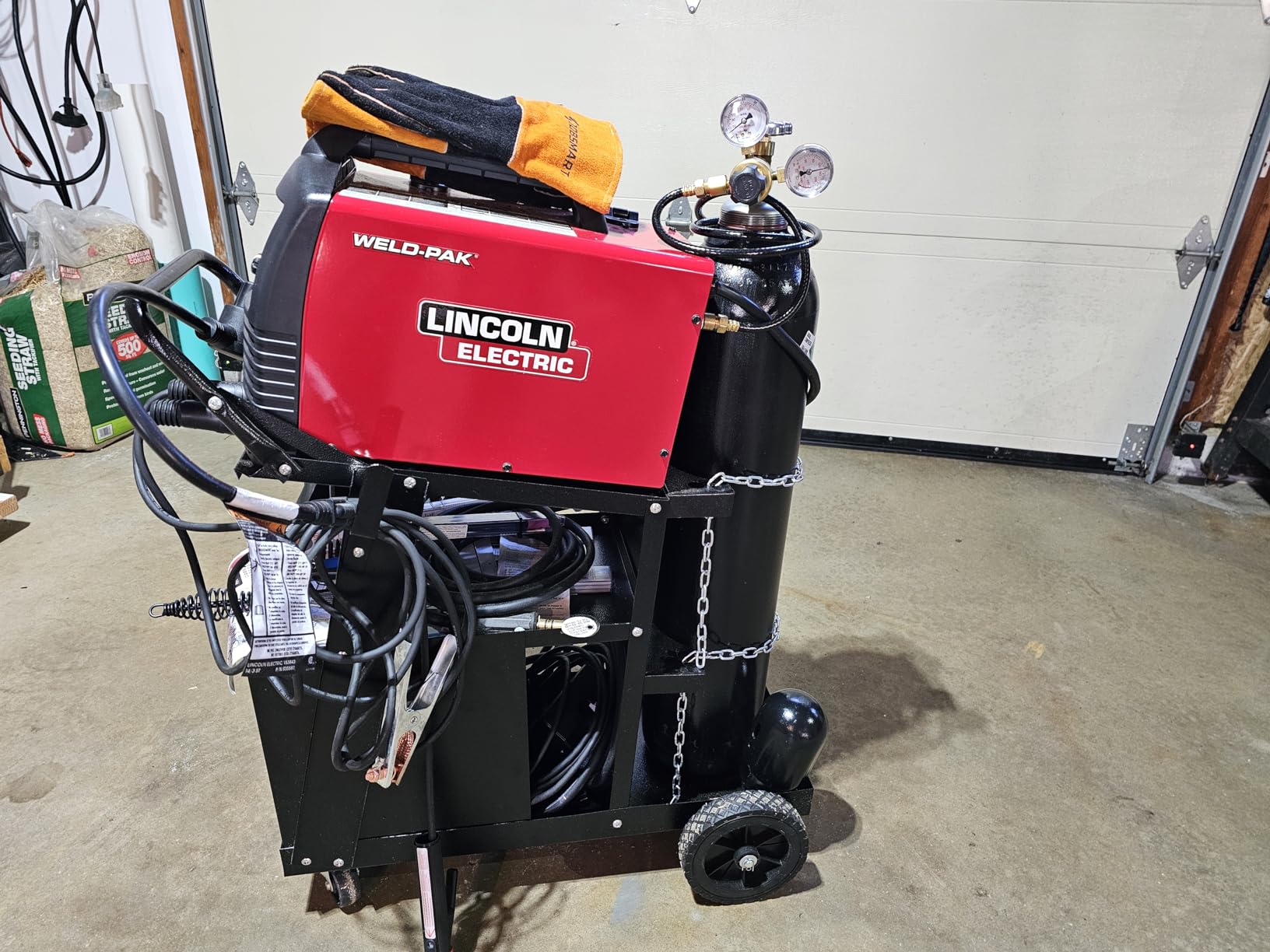 80 cu/ft 100% Argon Cylinder Tank Welding Gas CGA 580 - FULL customer photo 2