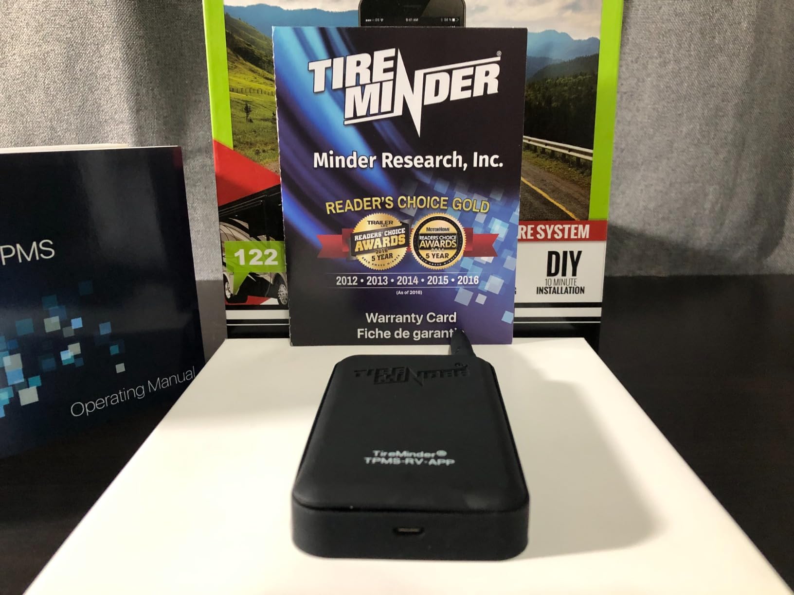 TireMinder Smart TPMS with 10 Transmitters for RVs, MotorHomes, 5th Wheels, Motor Coaches and Trailers customer photo 2