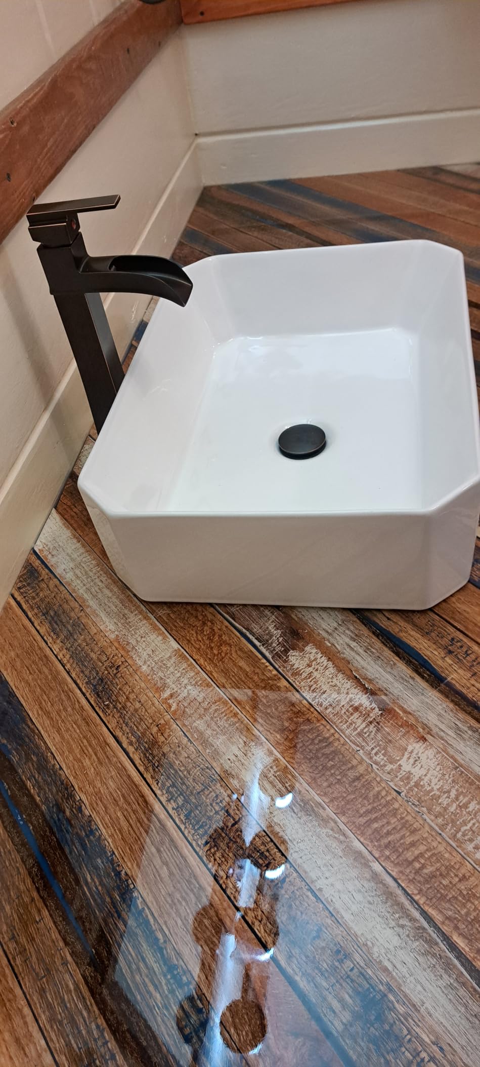 Kichae Vessel Sink Rectangular - 16