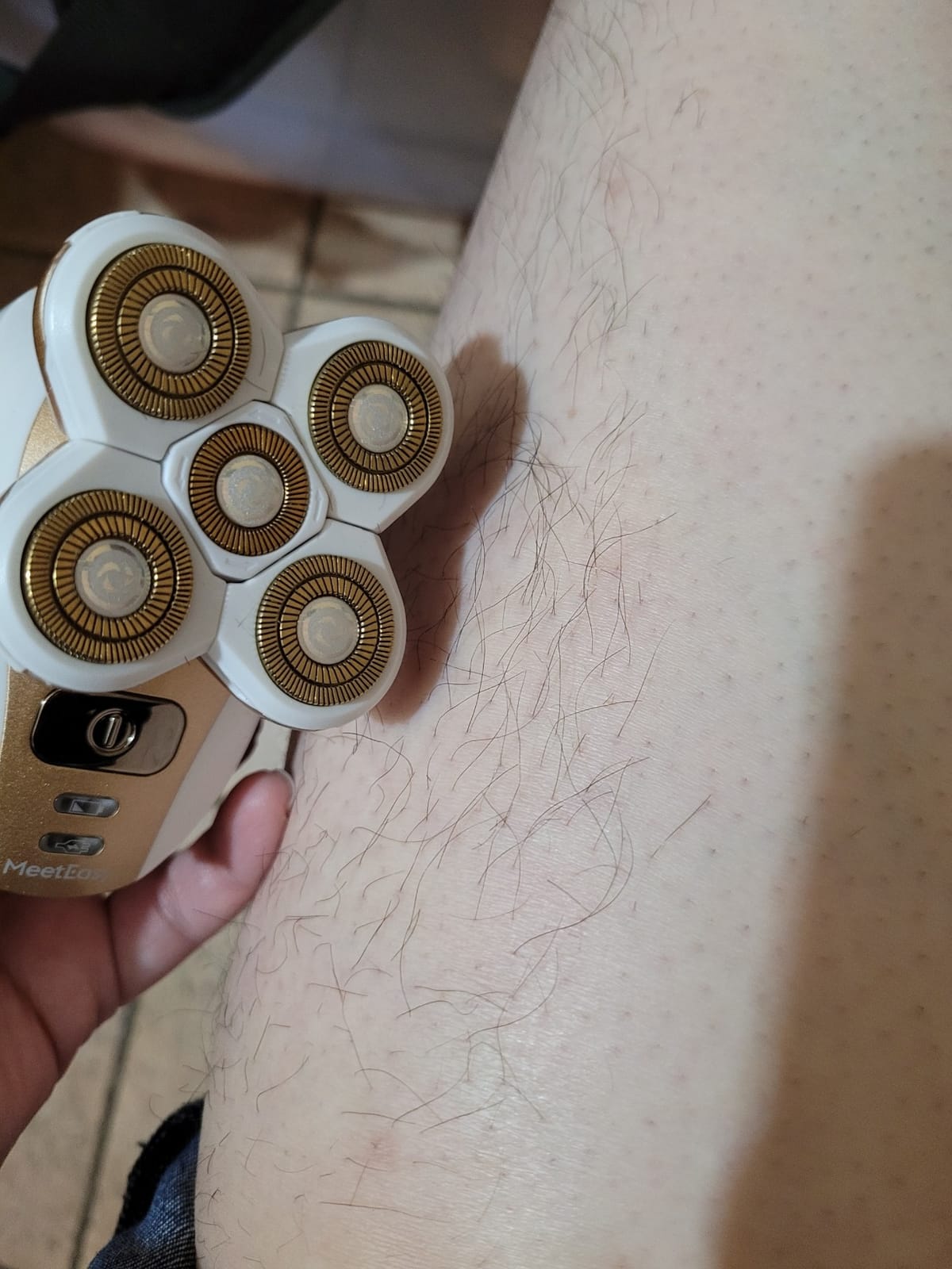 Electric Leg Shaver for Women, Painless Rechargeable Lady Razor customer photo 2