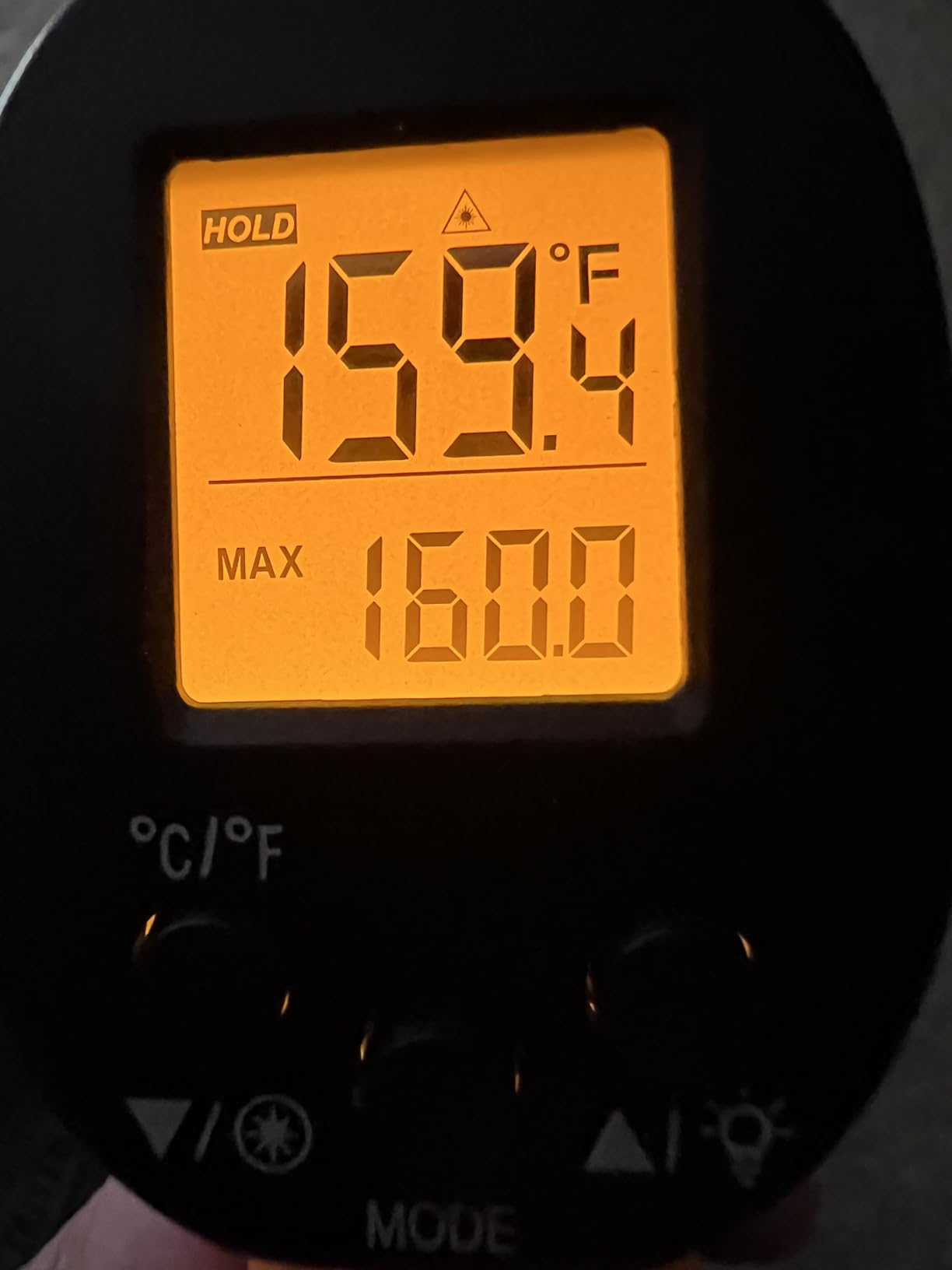TempPro TempScan Infrared Thermometer Gun for Pizza Oven Griddle HVAC | Temperature Gun with Adjustable Emissivity, Infrared Thermometer for Cooking BBQ Meat Engine, Temp Gun with -58~1022°F customer photo 1